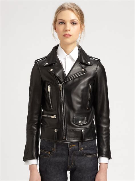 saint laurent jackets for women.